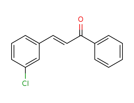 Molecular Structure of 22966-13-8 ((2E)-3-(3-chlorophenyl)-1-phenylprop-2-en-1-one)