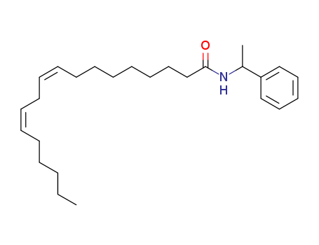 9,12-Octadecadienamide,N-(1-phenylethyl)-, (9Z,12Z)-
