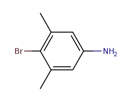 Molecular Structure of 59557-90-3 (4-BROMO-3,5-DIMETHYLANILINE)