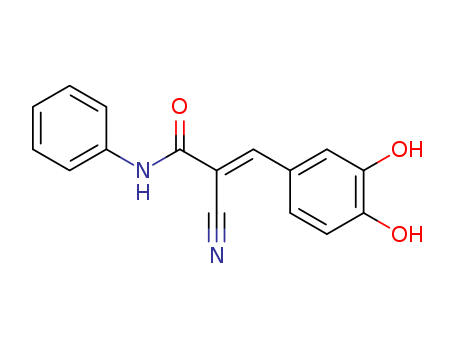 AG 494;(E)-2-Cyano-3-(3,4-dihydroxyphenyl)-N-phenyl-2-propenaMide