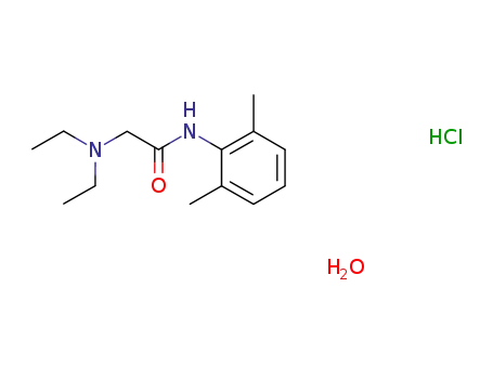 Molecular Structure of 6108-05-0 (Linocaine hydrochloride)