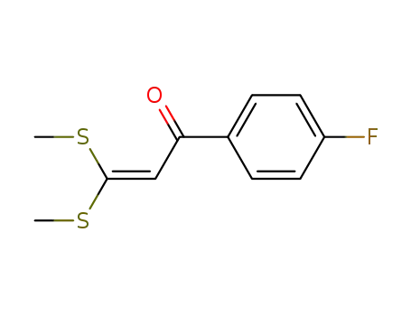 1-(4-Fluorophenyl)-3,3-bis(methylsulfanyl)prop-2-en-1-one