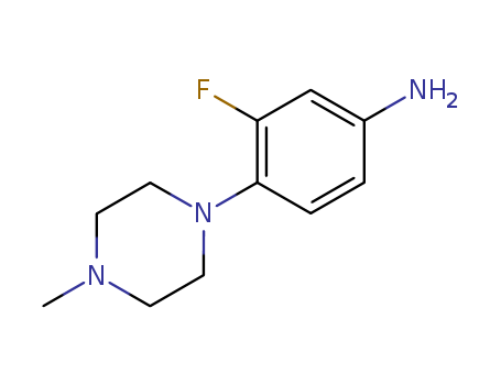 3-Fluoro-4-(4-methylpiperazin-1-yl)phenylamine