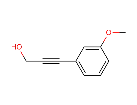 Molecular Structure of 27913-19-5 (3-METHOXYPHENYLPROPARGYL ALCOHOL)