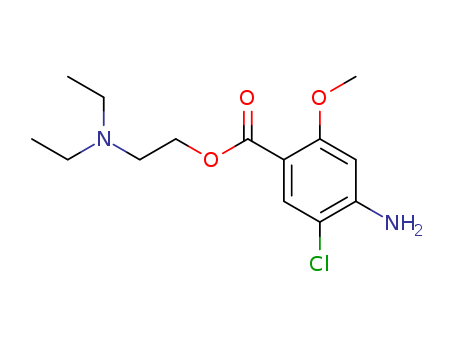SDZ 205-557 hydrochloride;4-AMino-5-chloro-2-Methoxybenzoicacid2-(diethylaMino)ethylesterhydrochloride