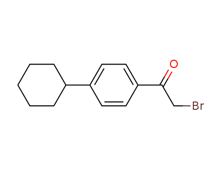 Ethanone,2-bromo-1-(4-cyclohexylphenyl)- cas  99433-28-0
