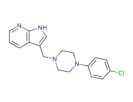 3-((4-(4-Chlorophenyl)piperazin-1-yl)methyl)-1H-pyrrolo[2,3-b]pyridine