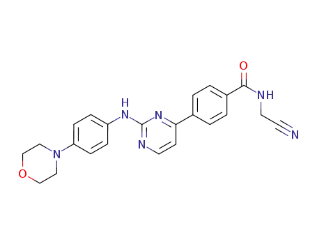 Molecular Structure of 1056634-68-4 (Momelotinib)