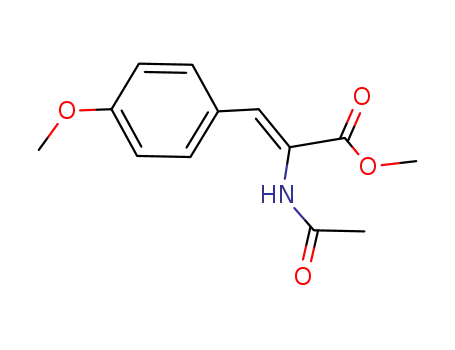 Molecular Structure of 105962-56-9 ((Z)-METHYL 2-ACETAMIDO-3-(4-METHOXYPHENYL)ACRYLATE)
