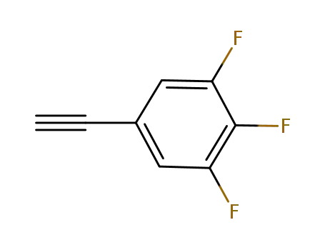 Molecular Structure of 158816-55-8 (3,4,5-TRIFLUOROPHENYLACETYLENE)