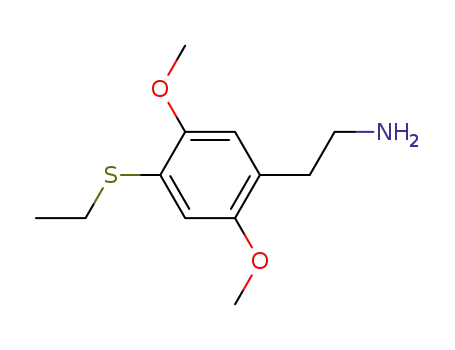 Molecular Structure of 207740-24-7 (2,5-Dimethoxy-4-(ethylthio)phenethylamine)