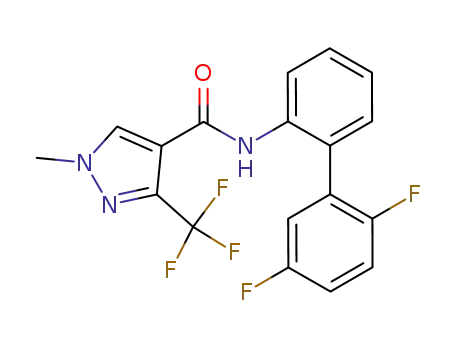 N-(ortho-(2,5-difluorophenyl)phenyl)-1-methyl-3-trifluoromethylpyrazole-4-carboxamide