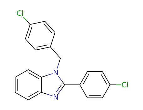 1H-Benzimidazole, 2-(4-chlorophenyl)-1-[(4-chlorophenyl)methyl]-
