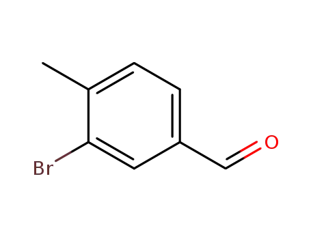 Molecular Structure of 36276-24-1 (3-BROMO-4-METHYL BENZALDEHYDE)