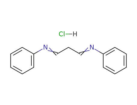 Molecular Structure of 137692-98-9 (Malonaldehyde bis(phenylimine) dihydrochloride)