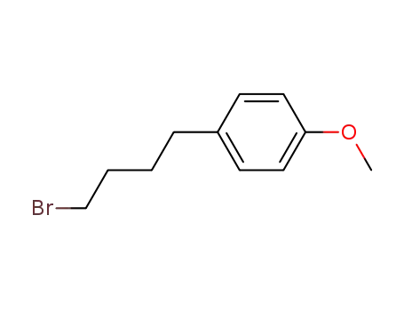 Molecular Structure of 35191-43-6 (1-(4-bromobutyl)-4-methoxybenzene)