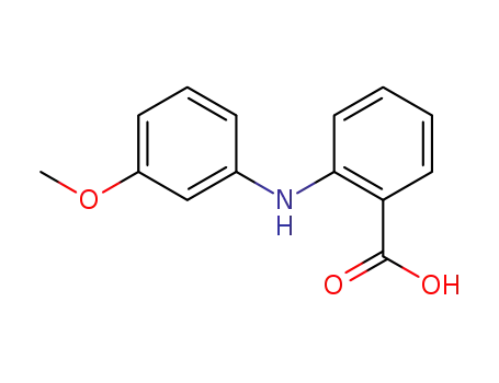 Molecular Structure of 27693-73-8 (2-[(3-methoxyphenyl)amino]benzoic acid)