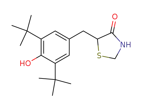 4-Thiazolidinone,5-[[3,5-bis(1,1-dimethylethyl)-4-hydroxyphenyl]methyl]-