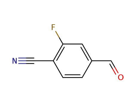 2-Fluoro-4-formylbenzenecarbonitrile