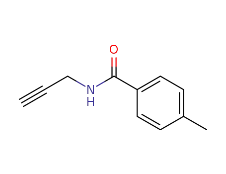 Molecular Structure of 82225-34-1 (4-methyl-N-(prop-2-yn-1-yl)benzamide)