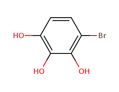 4-bromobenzene-1,2,3-triol