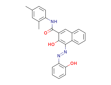 2-Naphthalenecarboxamide,N-(2,4-dimethylphenyl)-3-hydroxy-4-[2-(2-hydroxyphenyl)diazenyl]-  CAS NO.523-67-1