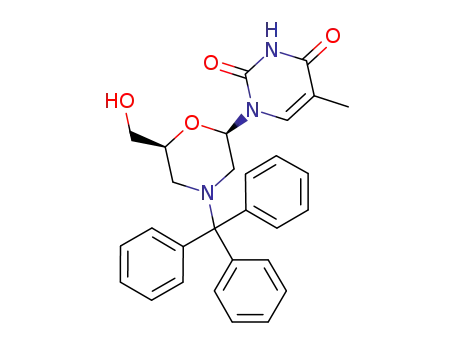 7'-OH-N-트리틸 모르폴리노 티민