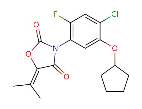 Molecular Structure of 110956-75-7 (PENTOXAZONE)