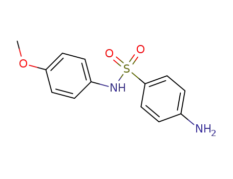Molecular Structure of 19837-74-2 (4-AMINO-N-(4-METHOXY-PHENYL)-BENZENESULFONAMIDE)