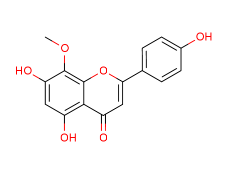 4H-1-Benzopyran-4-one,5,7-dihydroxy-2-(4-hydroxyphenyl)-8-methoxy-