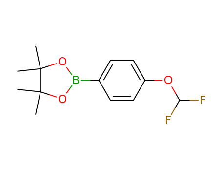 2-(4-(Difluoromethoxy)phenyl)-4,4,5,5-tetramethyl-1,3,2-dioxaborolane