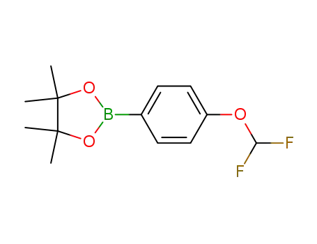 Molecular Structure of 887757-48-4 (4-Difluoromethoxyphenylboronic acid pinacol ester)