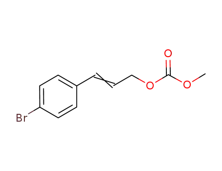 Molecular Structure of 952686-36-1 (p-bromophenylpropene methyl carbonate)