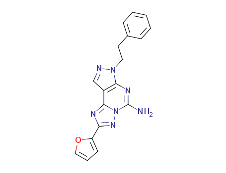 SCH 58261;2-(2-Furanyl)-7-(2-phenylethyl)-7H-pyrazolo[4,3-e][1,2,4]triazolo[1,5-c]pyriMidin-5-aMine