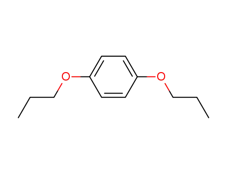 Molecular Structure of 3898-41-7 (1,4-DI-N-PROPOXYBENZENE)