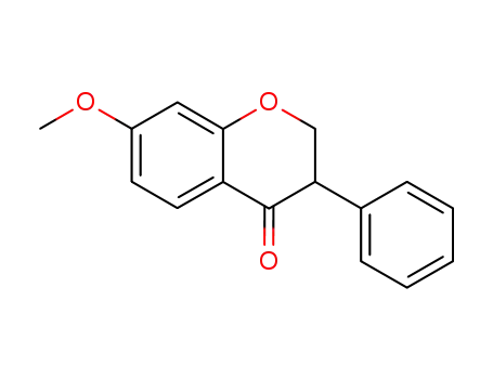 Molecular Structure of 5128-69-8 (7-methoxyisoflavanone)
