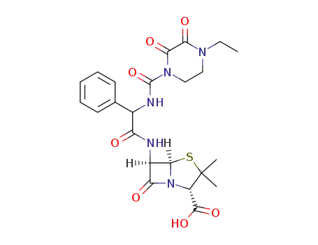 Molecular Structure of 64131-97-1 (piperacillin)