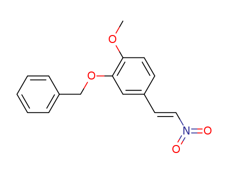 trans-3-benzyloxy-4-methoxy-beta-nitro-styrene