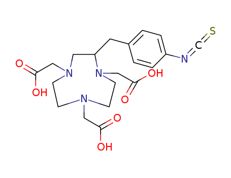 1H-1,4,7-Triazonine-1,4,7-triacetic acid, hexahydro-2-[(4-isothiocyanatophenyl)methyl]-