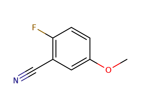 Molecular Structure of 127667-01-0 (2-FLUORO-5-METHOXYBENZONITRILE)
