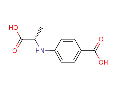 Benzoic acid, 4-[[(1S)-1-carboxyethyl]amino]- (9CI)