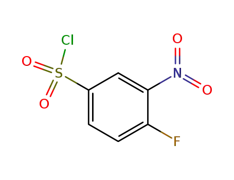 4- 플루오로 -3- 니트로 벤젠 설 포닐 염화물