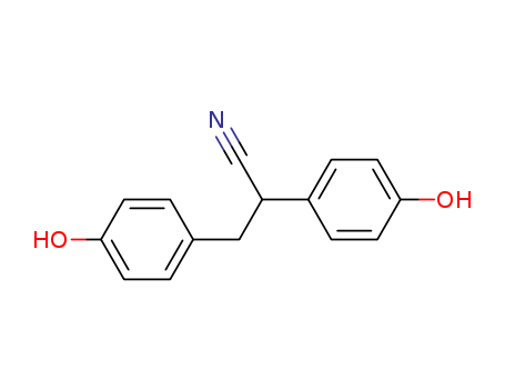 Benzenepropanenitrile,4-hydroxy-a-(4-hydroxyphenyl)-