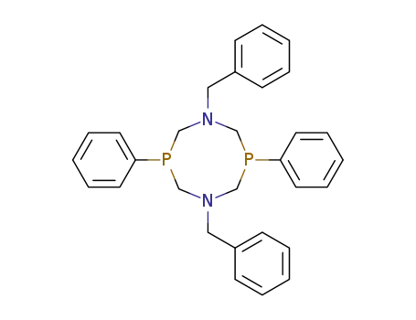 Molecular Structure of 80363-59-3 (1,5-dibenzyl-3,7-diphenyl-1,5-diaza-3,7-diphosphacyclooctane)