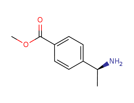 4-[(1S)-1-Aminoethyl]-benzoic acid methyl ester
