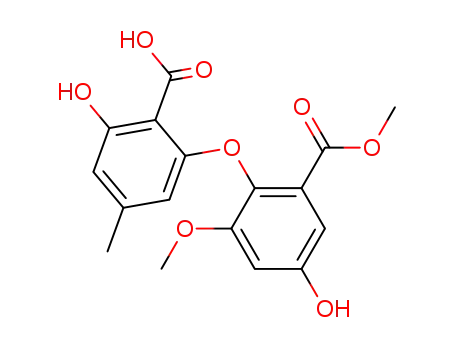 Molecular Structure of 577-64-0 (Asterric acid)