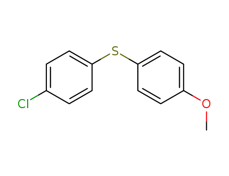 Benzene, 1-chloro-4-((4-methoxyphenyl)thio)-