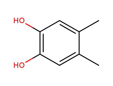 Molecular Structure of 2785-74-2 (4,5-Dimethyl-1,2-benzenediol)