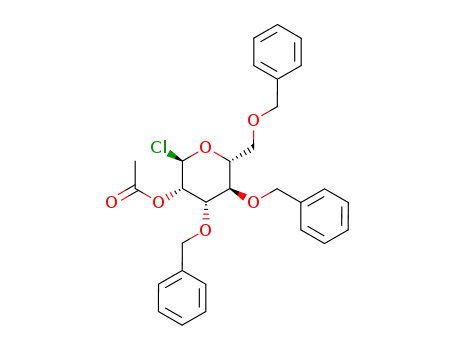 2-O-acetyl-3,4,6-tri-O-benzyl-α-D-mannopyranosyl chloride