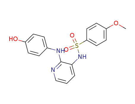 N-[2-[(4-Hydroxyphenyl)amino]-3-pyridyl]-4-methoxybenzenesulfonamide